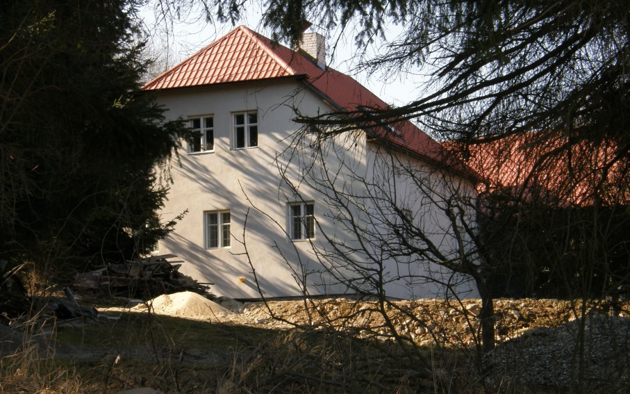 Severní pohled z přilehlé komunikace-nový stav