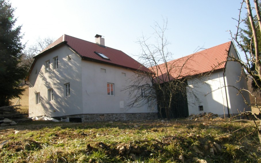 Severní pohled ze zahrady-nový stav
