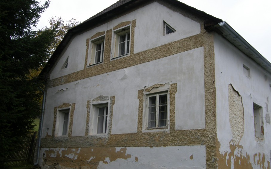 Severovýchodní pohled-původní stav