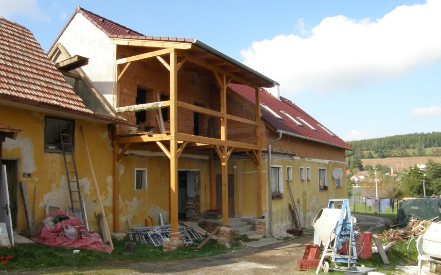 Východní pohled - nový stav - realizace