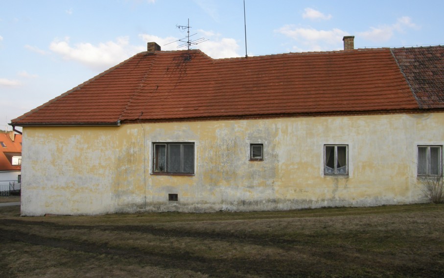 Západní pohled - původní stav
