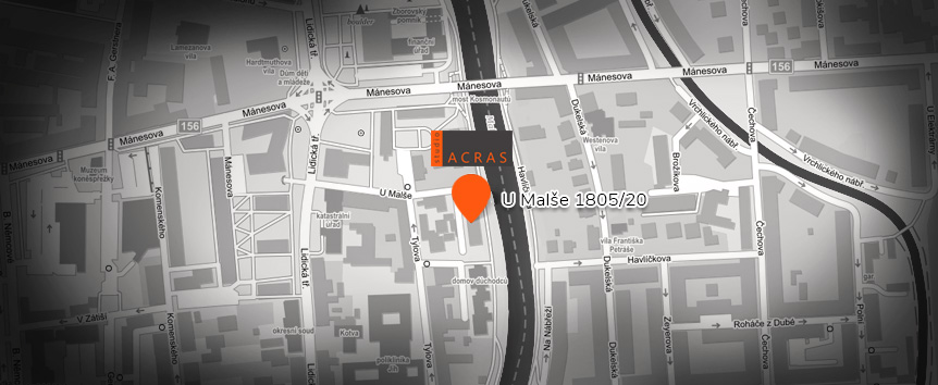 Mapa | ACRAS studio s.r.o.